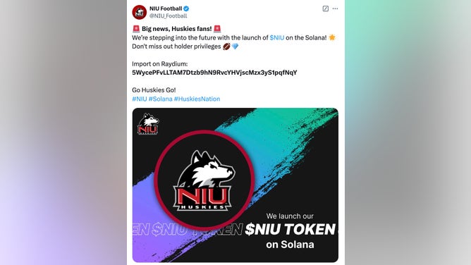 The Northern Illinois (NIU) football team's official X account was hacked during the team's Famous Idaho Potato Bowl game against Fresno State.